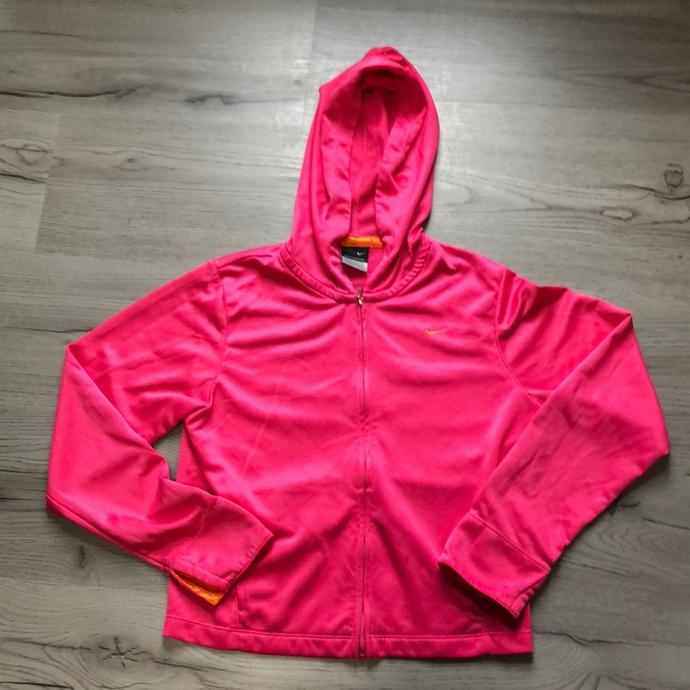 Nike Sphere Dry Pink Zip-up Light Hooded XSJacket